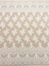 Dantela Chantilly Ivory - Cupon 3 m