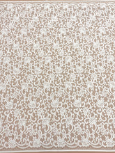 Dantelă Chantilly Ivory - Cupon 3 m