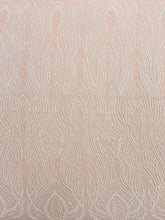 Dantela Couture Ivory cu Perle, Margele si Paiete