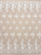 Dantela Chantilly Ivory - Cupon 3 m