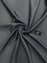 Tafta Fixa cu Sclipici Gri Antracit