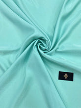 Tafta Fixa cu Sclipici Turcoaz - 3 m Latime