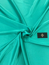 Dark Turquoise Shiny Elastic Taffeta