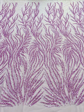 Dantela Couture Levendula gyöngyökkel és flitterekkel