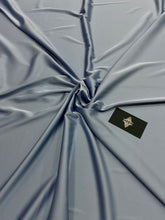 Satin Elastic Matasos Premium Albastru Prafuit