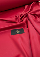 Prémium piros elasztikus taft