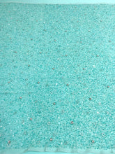 Mentazöld csipke Haute Couture