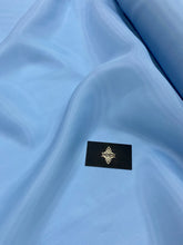 Organza Sidefata Blue -  3 m Latime