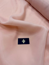 Organza Sidefata Roz Somon -  3 m Latime