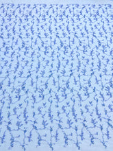 Dantela Couture Égkék gyöngyökkel, gyöngyökkel és flitterekkel