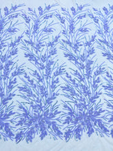 Dantela Couture Égkék gyöngyökkel, gyöngyökkel és flitterekkel