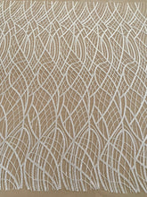 Dantela Couture Ivory cu Model Liniar, cu Margele si Paiete