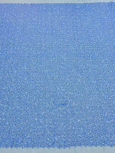 Dantela Couture Égkék gyöngyökkel, gyöngyökkel és flitterekkel