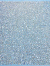 Csipke Couture Ezüst Tüllön Kék Általános Mintával, Gyöngyökkel és Flitterekkel