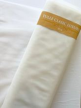 Tüll Klasszikus Világos Krém - 3 m Szélesség