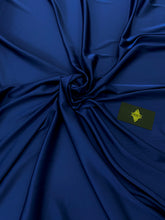 Satin Elastic Matasos Premium Bleumarin