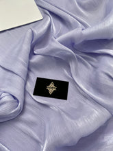 Voal Peliculizat Creponat Lila Deschis