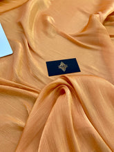 Voal Peliculizat Creponat Portocaliu Ars