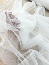 Tüll elasztikus elefántcsont - 1,5 m szélesség