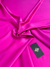 Prémium elasztikus taft fukszia