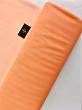 Tüll Klasszikus Világos Narancs - 3 m Szélesség