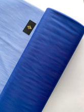 Sötétkék Klasszikus Tüll - 3 m Szélesség