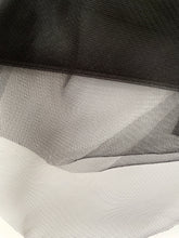 Fekete Klasszikus Tüll - 3 m Szélesség