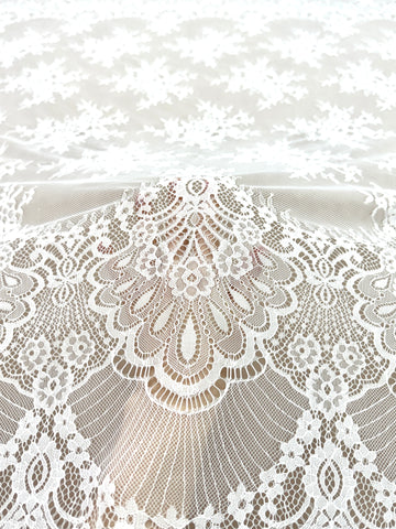 Dantela Chantilly Ivory - Cupon 3 m