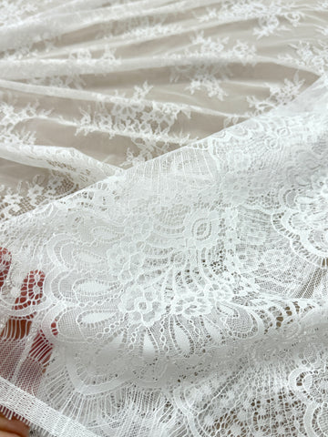 Dantela Chantilly Ivory - Cupon 3 m