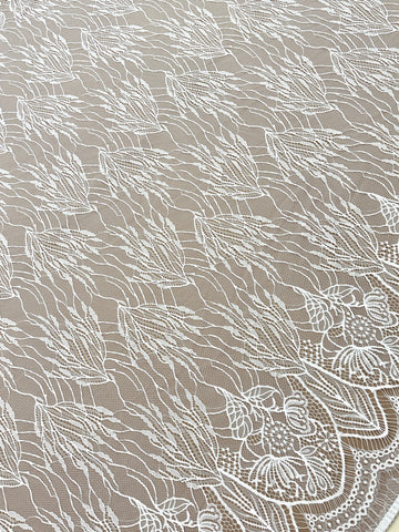 Chantilly csipke Ivory - 3 m kupon