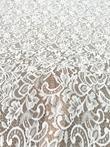 Dantela Chantilly Ivory - Cupon 3 m