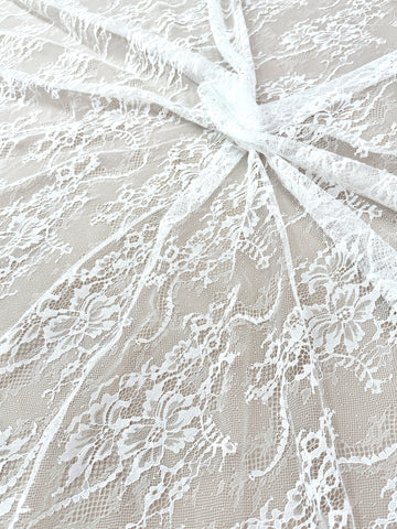 Dantela Chantilly Ivory - Cupon 3 m