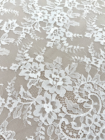 Dantela Chantilly Ivory - Cupon 3 m