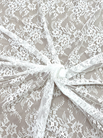 Dantela Chantilly Ivory - Cupon 3 m