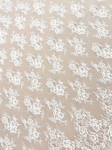 Dantela Chantilly Ivory - Cupon 3 m