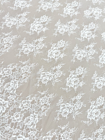 Dantela Chantilly Ivory - Cupon 3 m