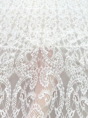 Dantela Chantilly Ivory - Cupon 3 m
