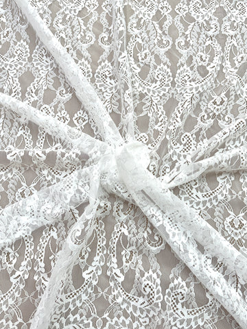 Dantela Chantilly Ivory - Cupon 3 m