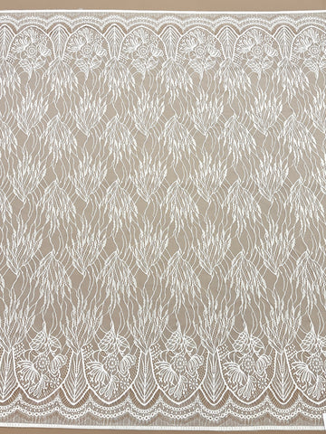 Chantilly csipke Ivory - 3 m kupon
