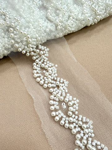 Brau Ivory cu Perle Si Margele