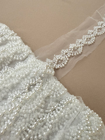 Brau Ivory cu Perle Si Margele