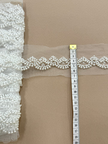 Brau Ivory cu Perle Si Margele