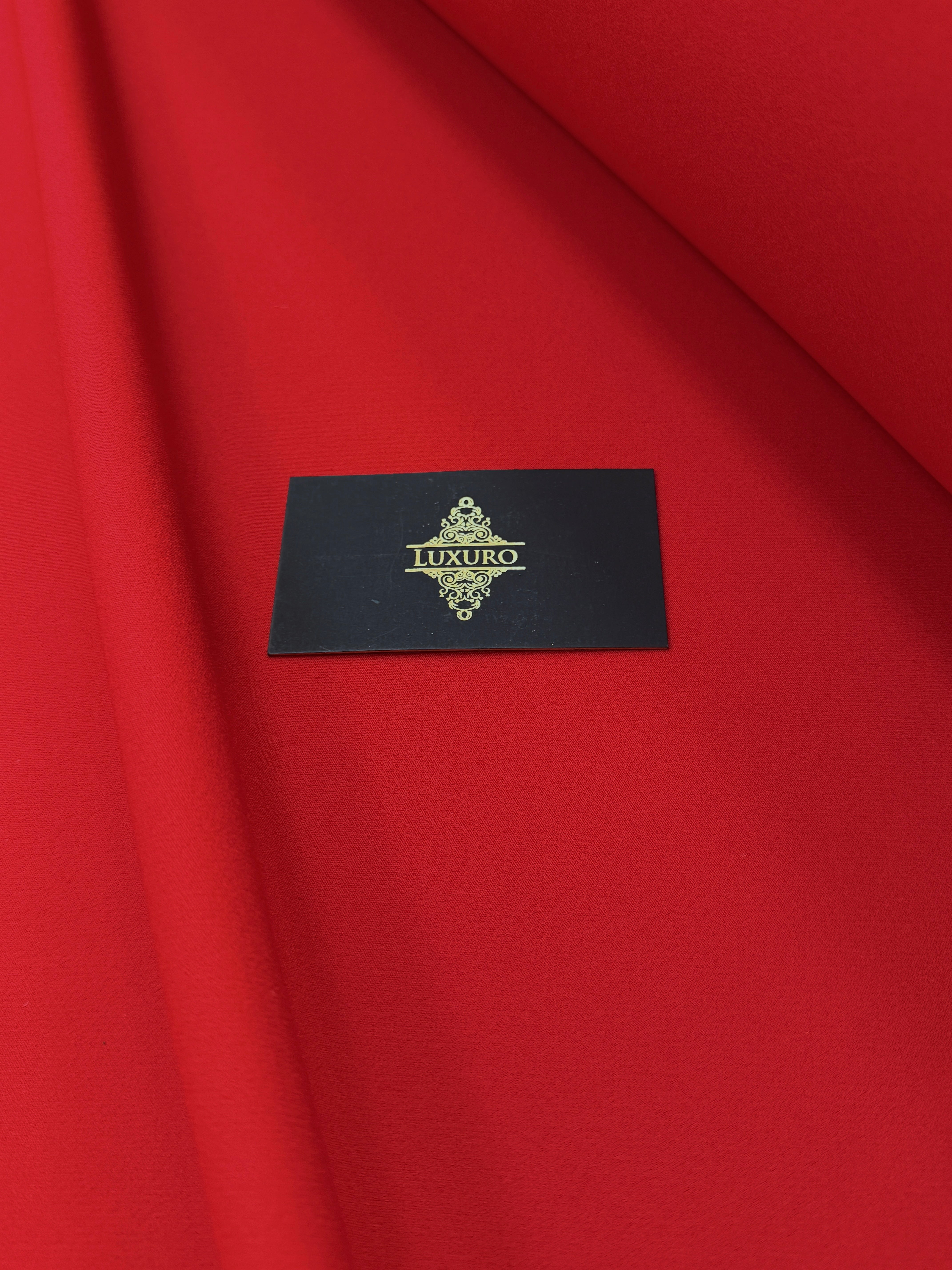 Crep Elastic Barbie Premium Rosu Aprins