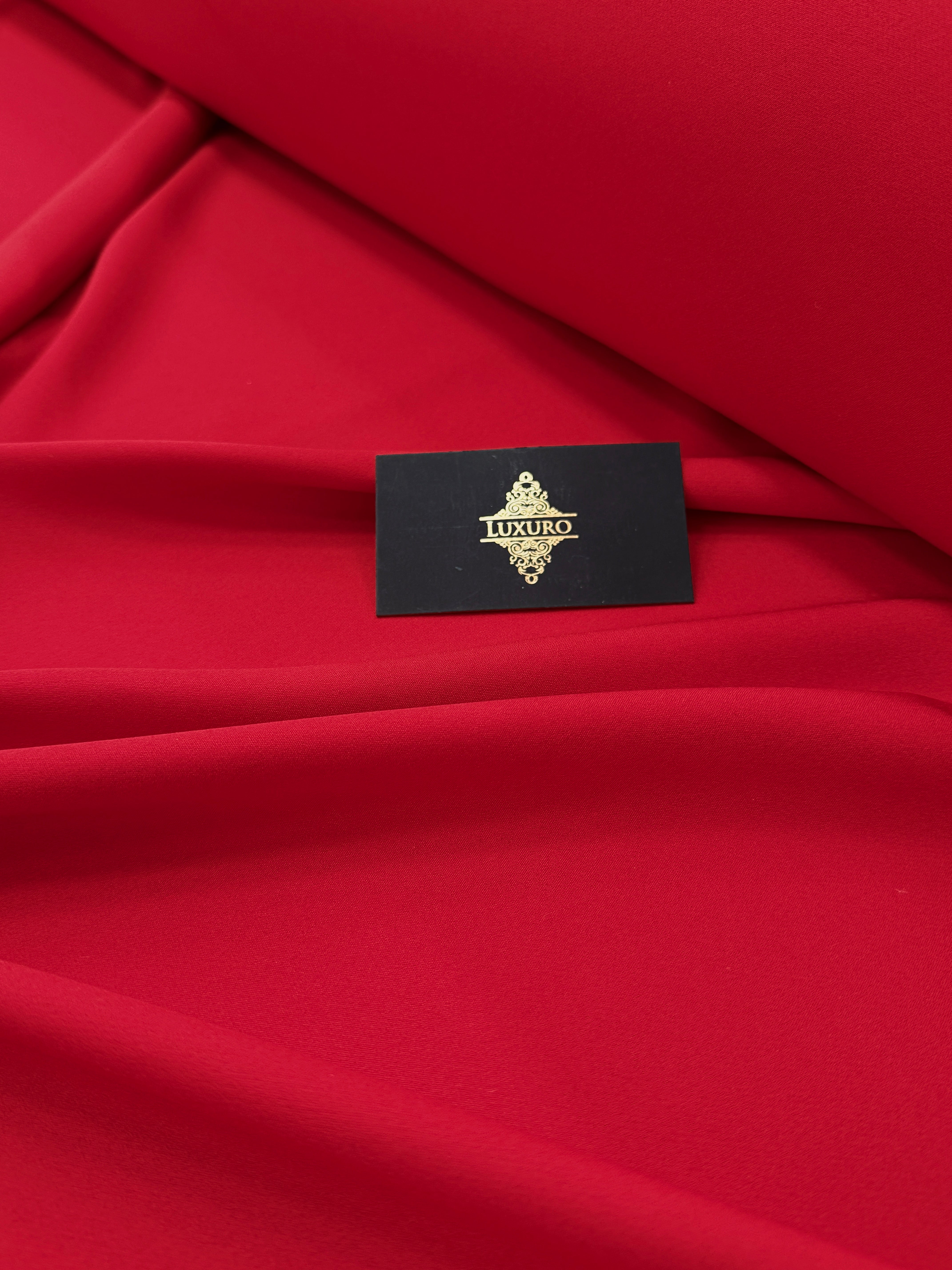 Crep Elastic Barbie Premium Rosu Aprins