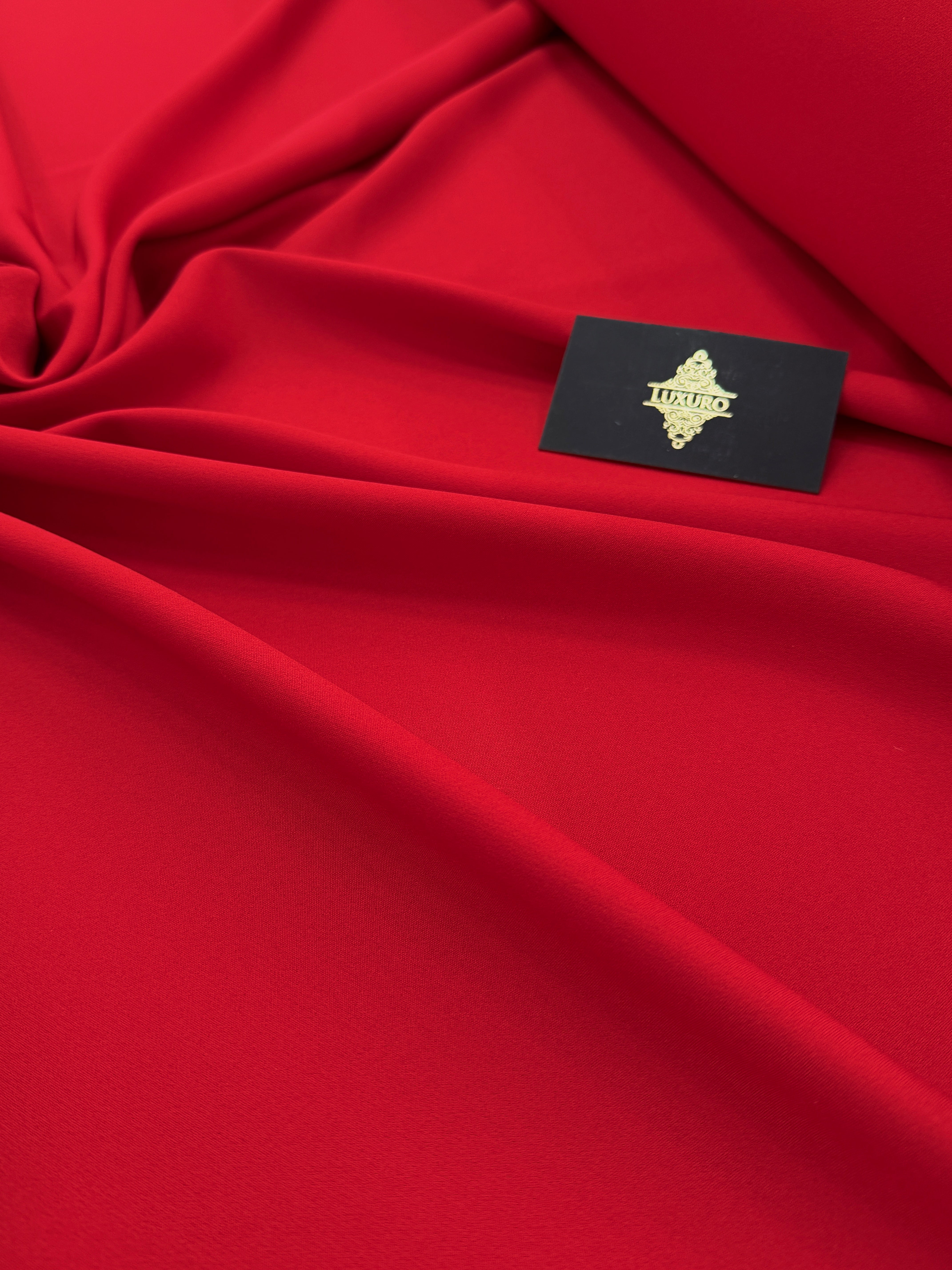 Crep Elastic Barbie Premium Rosu Aprins