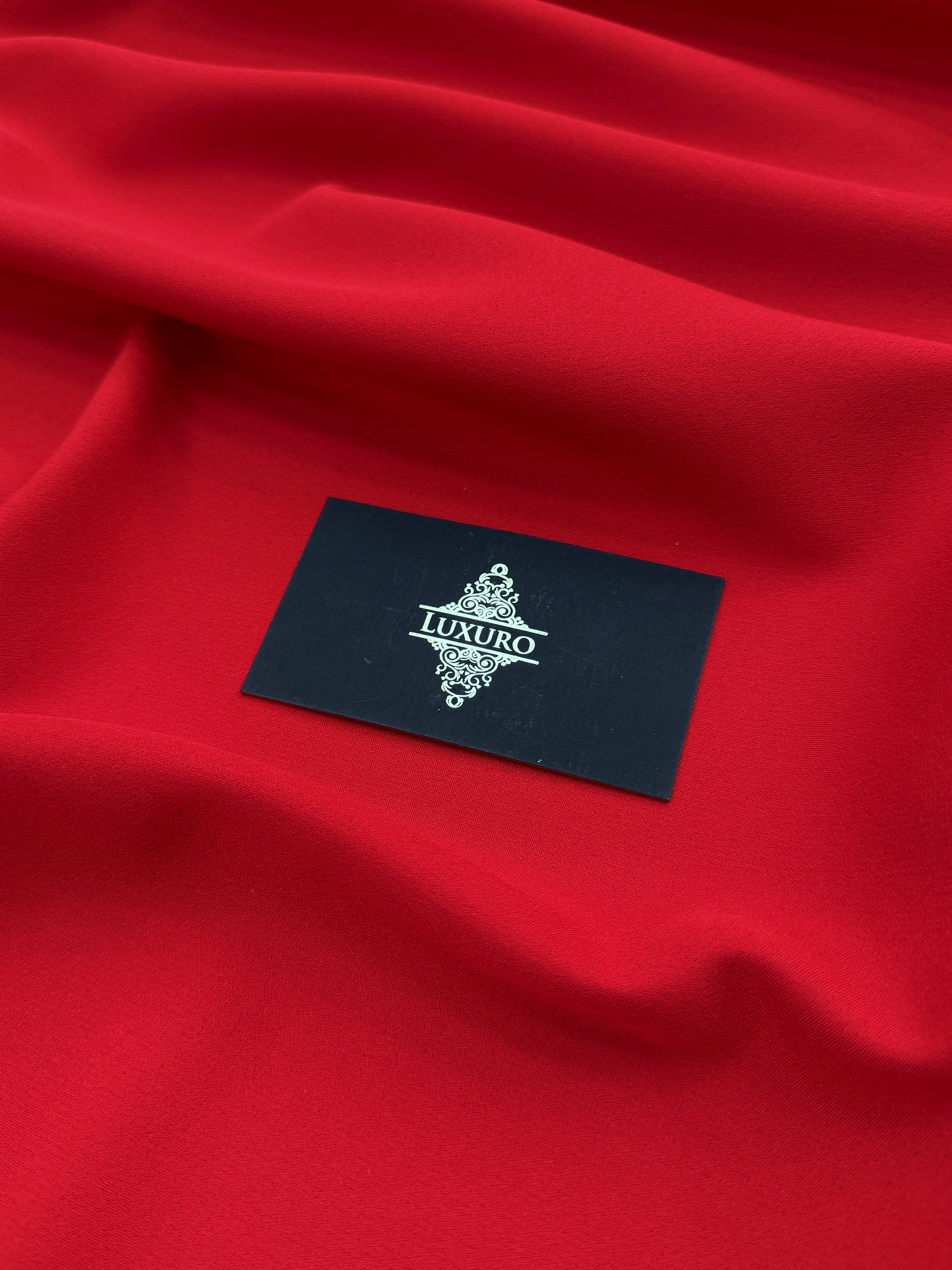 Crep Elastic Barbie Premium Rosu Aprins