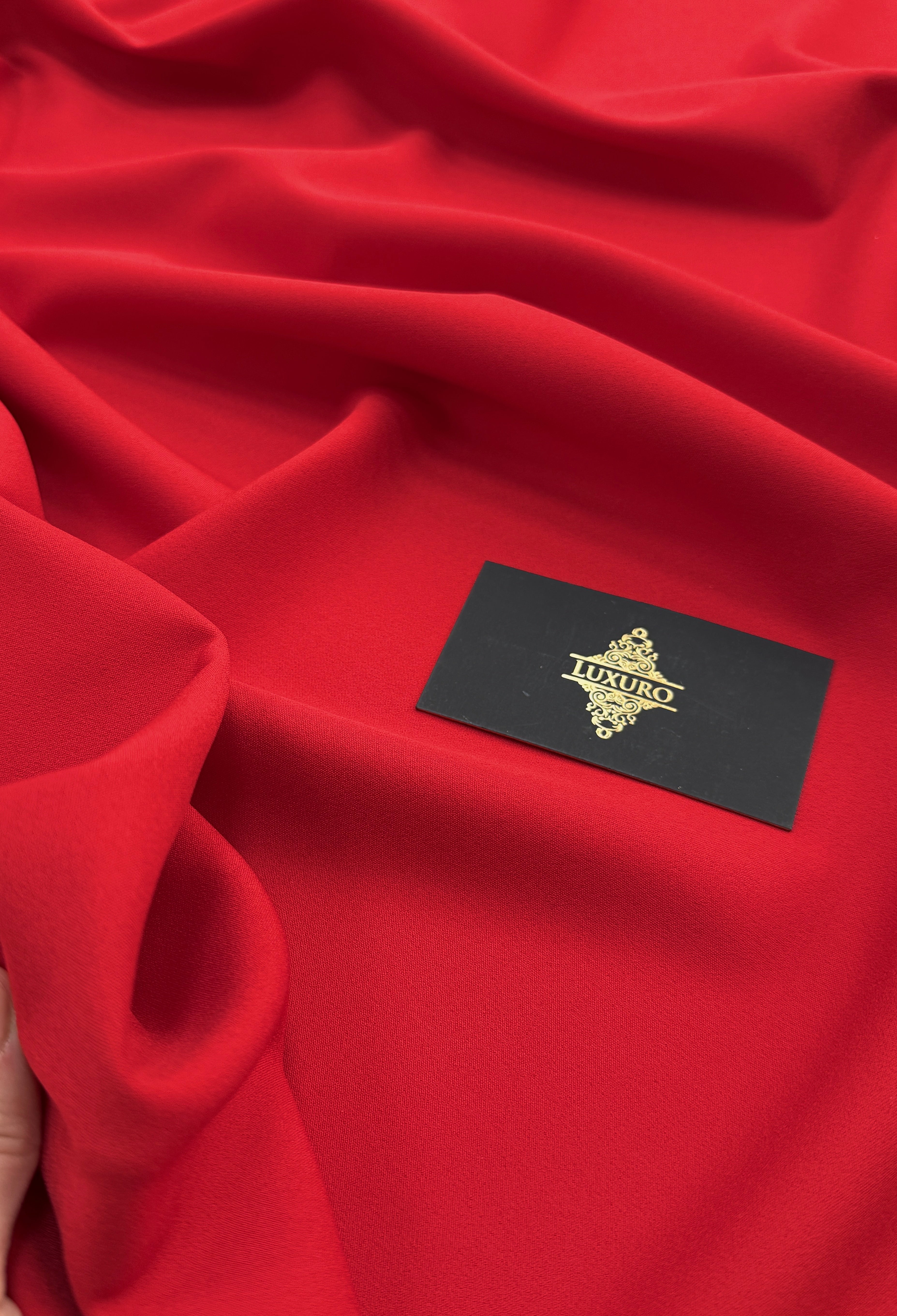 Crep Elastic Barbie Premium Rosu Aprins