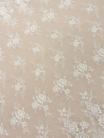 Dantela Chantilly Ivory - Cupon 3 m