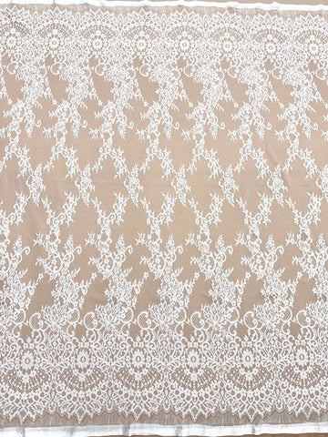 Dantela Chantilly Ivory - Cupon 3 m