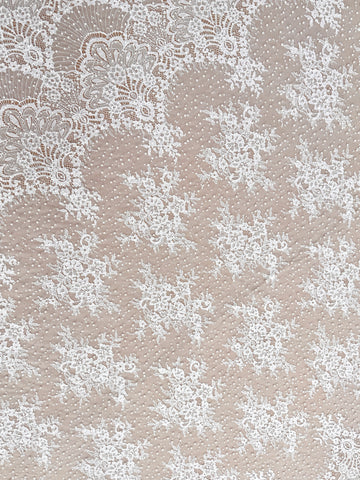 Ivory Chantilly Lace with Pearls, Beads and Sequins - 3 m Coupon